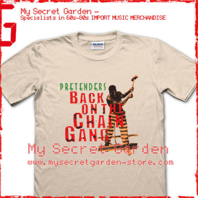 The Pretenders - Back On The Chain Gang T Shirt 